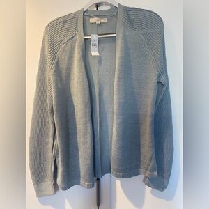 Light blue loft sweater NWT size large
